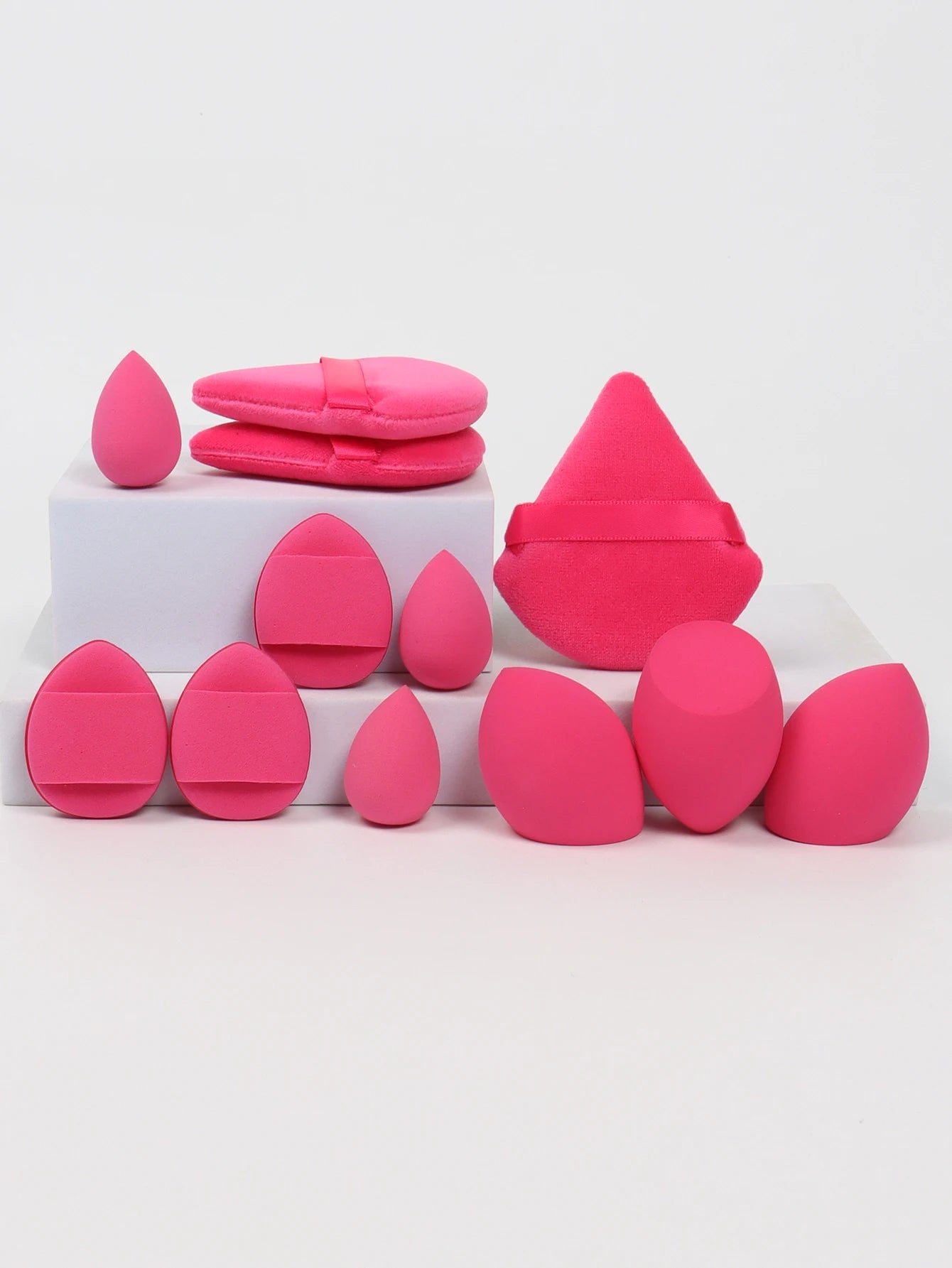 12-Piece All-Purpose Makeup Sponge Set – Blending, Baking & Touch-Ups