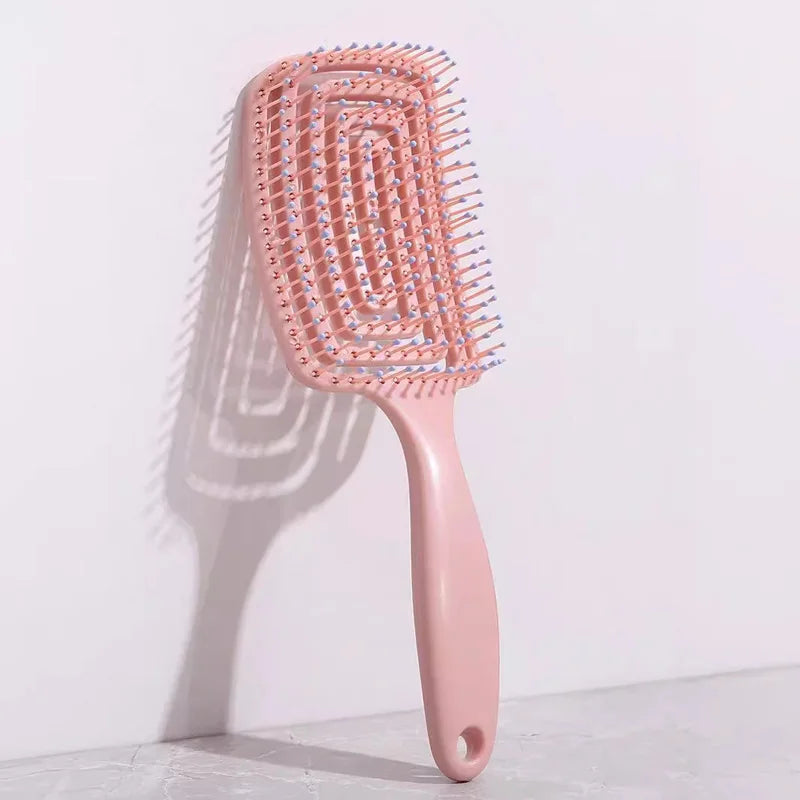 Detangling Scalp Massage Brush – Fast-Dry Styling Tool