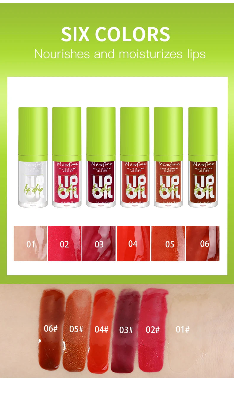 Moisturizing Lip Gloss – 6-Tone Luminous Finish