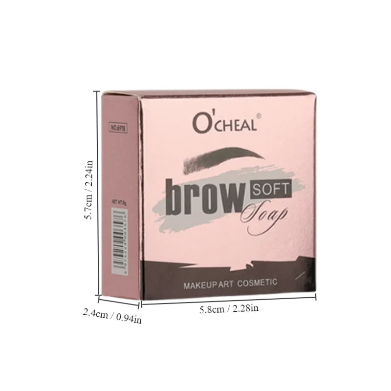 3D Brow Styling Wax – Waterproof & Long-Lasting with Brush