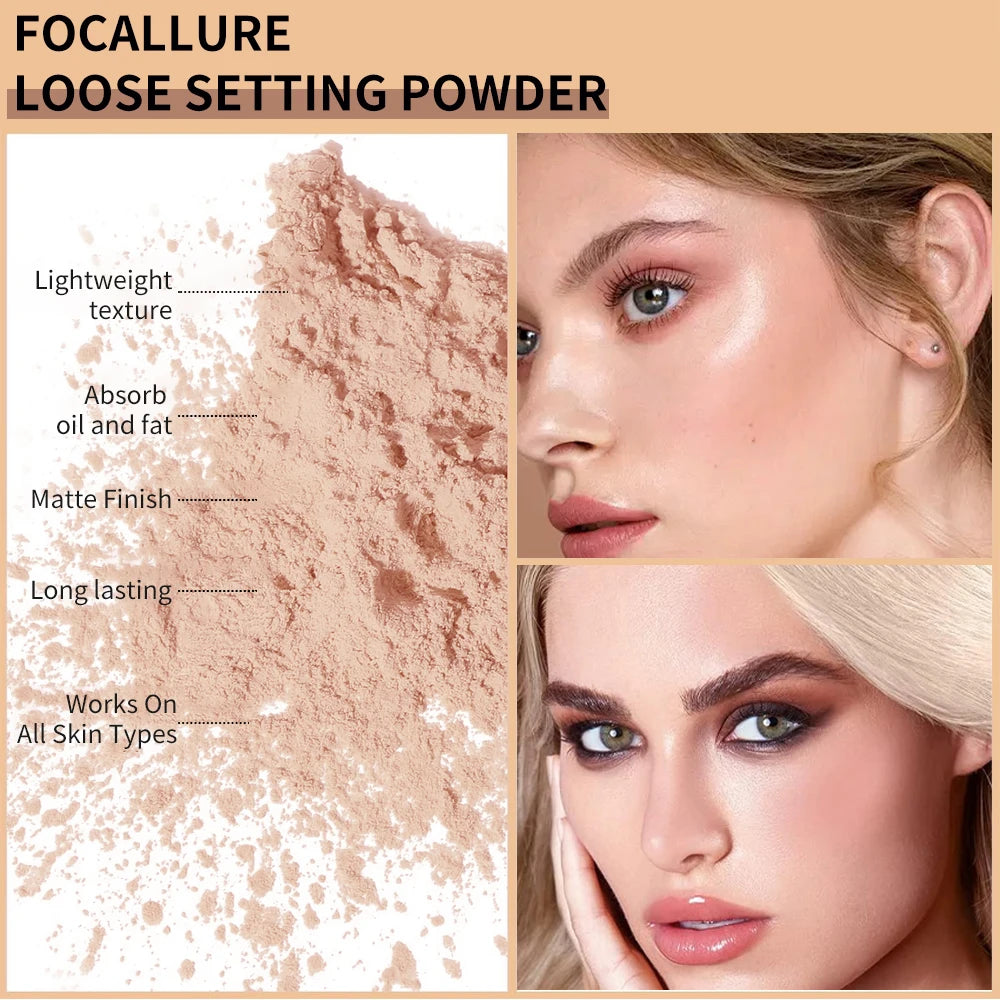 Banana Loose Setting Powder – Matte Finish & Pore Blurring