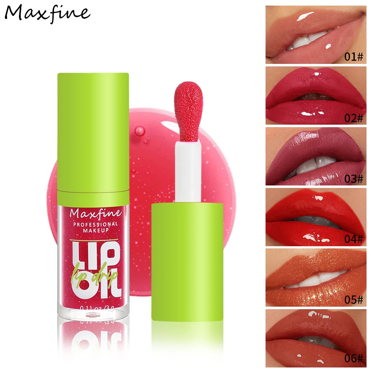 Moisturizing Lip Gloss – 6-Tone Luminous Finish