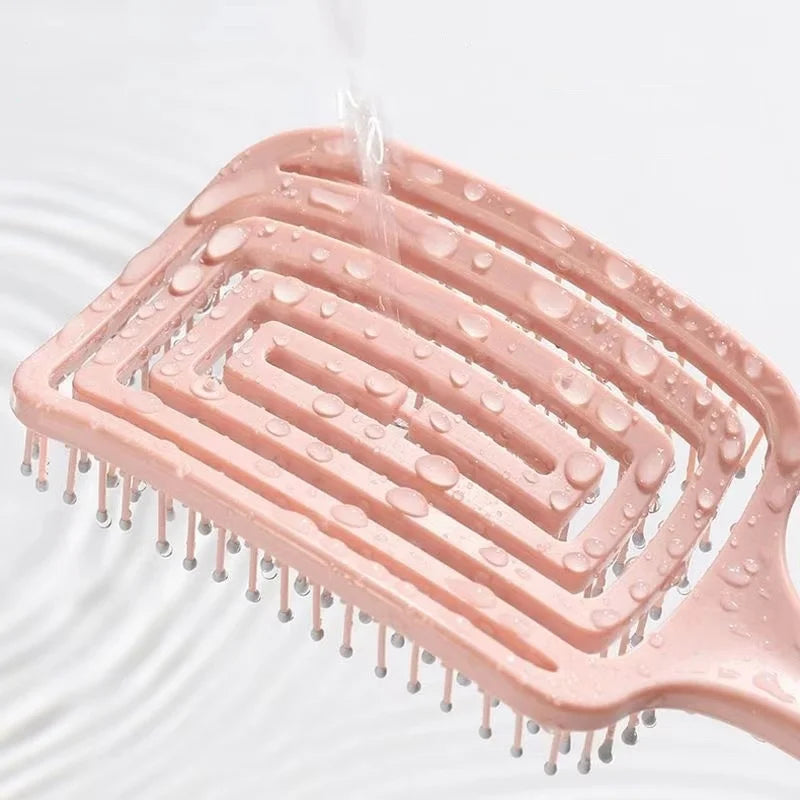 Detangling Scalp Massage Brush – Fast-Dry Styling Tool