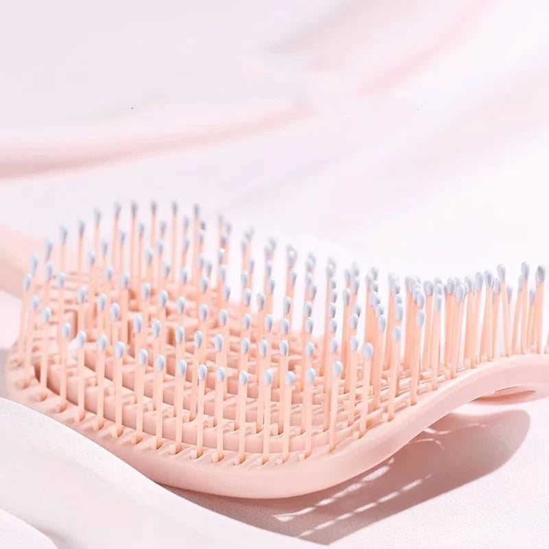 Detangling Scalp Massage Brush – Fast-Dry Styling Tool