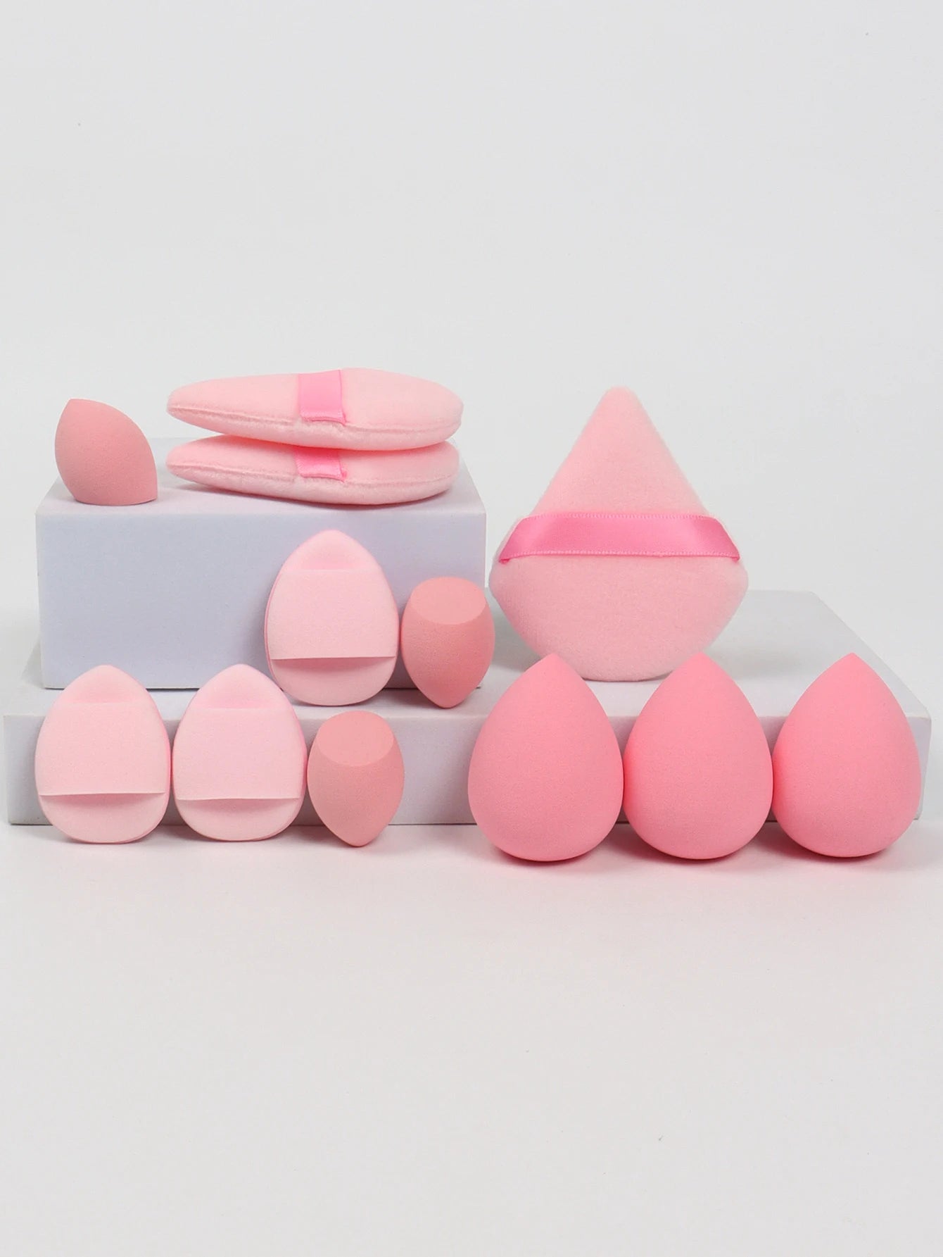 12-Piece All-Purpose Makeup Sponge Set – Blending, Baking & Touch-Ups